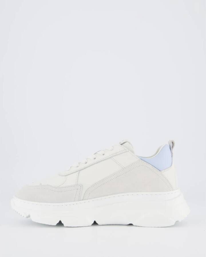 Copenhagen Studios Dames Cph40 Sneaker Wit Blauw White Dames