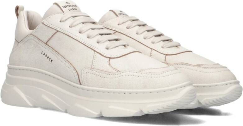 Copenhagen Studios Gescheurde Lage Sneakers White Dames