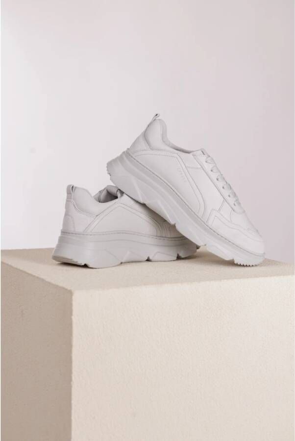 Copenhagen Studios Grijze Mix Leren Sneaker Gray Dames