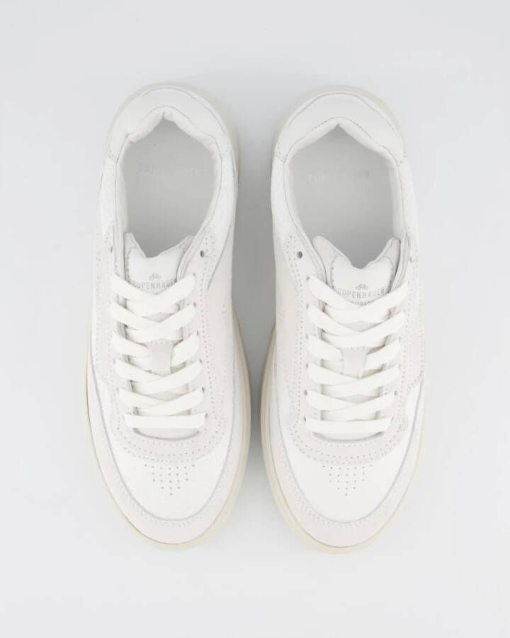 Copenhagen Studios Grijze Suède Sneaker White Dames