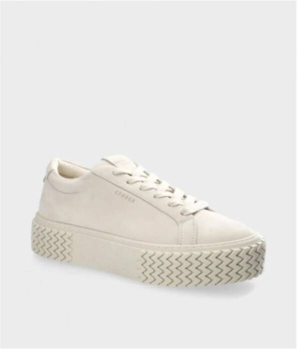 Copenhagen Studios Nabuc Cream Sneakers Beige Dames