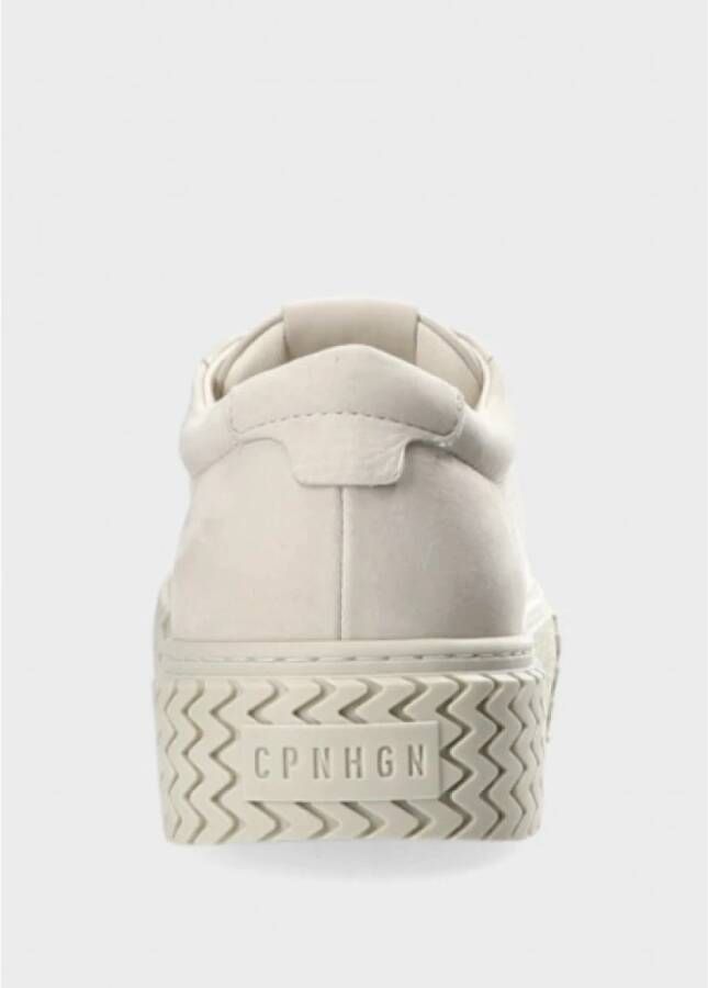 Copenhagen Studios Nabuc Cream Sneakers Beige Dames