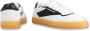 Copenhagen Studios Retro leren sneakers met geborduurde details White Dames - Thumbnail 3