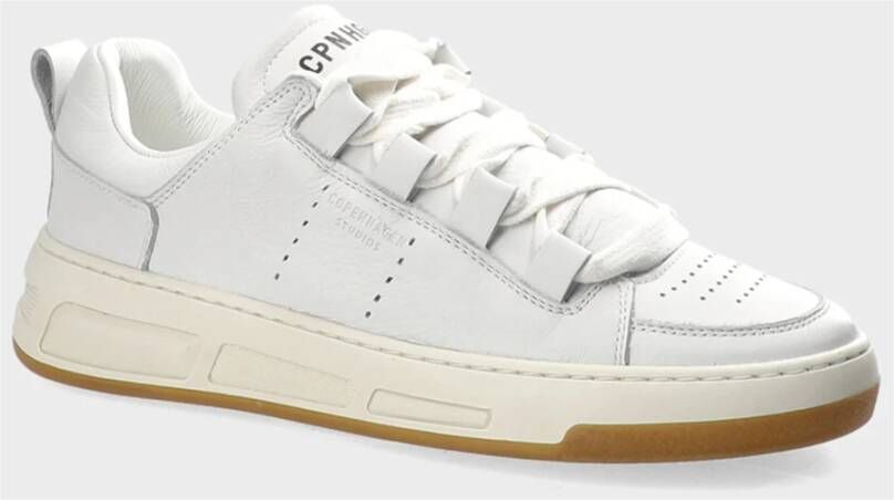 Copenhagen Studios Retro Skaters Witte Leren Sneakers White Dames