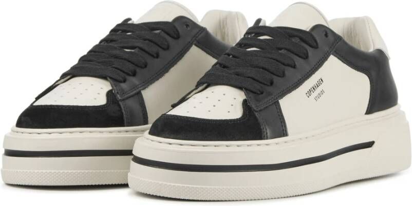 Copenhagen Studios Sneakers Zwart combi Wit Dames