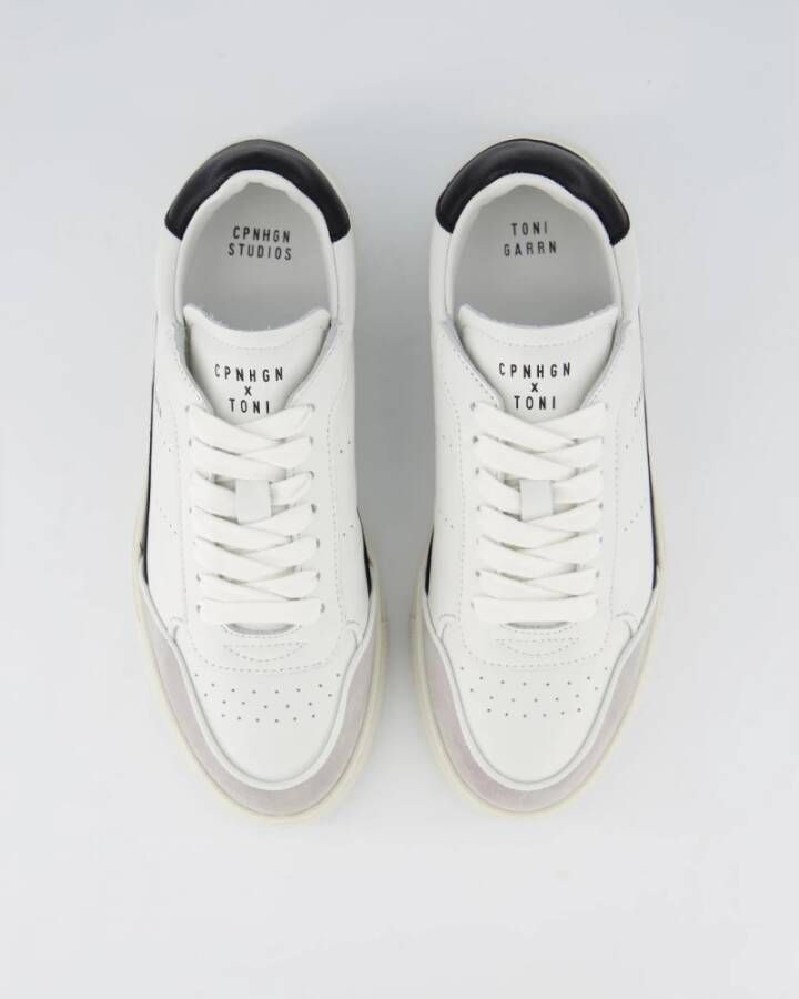 Copenhagen Studios Stijlvolle Sneaker voor Vrouwen White Dames