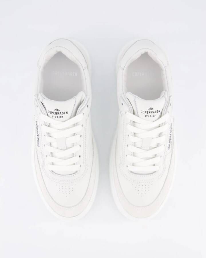 Copenhagen Studios Suede Sneaker Cph89 White Dames