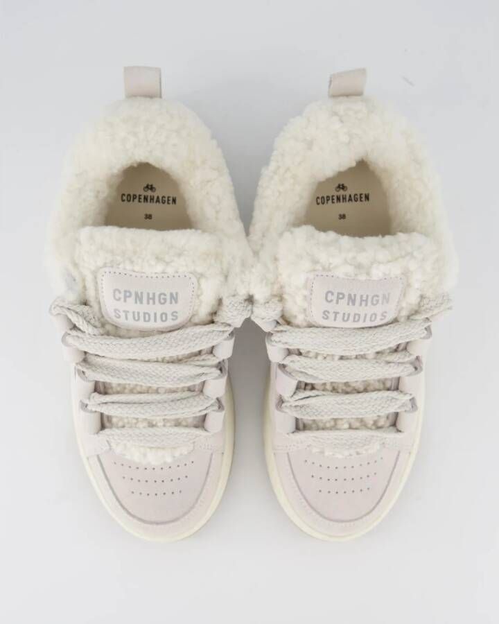 Copenhagen Studios Suede Teddy Jas Beige Dames