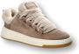 Copenhagen Studios Taupe Suede Skater Sneakers met Lamswol Brown Dames - Thumbnail 2