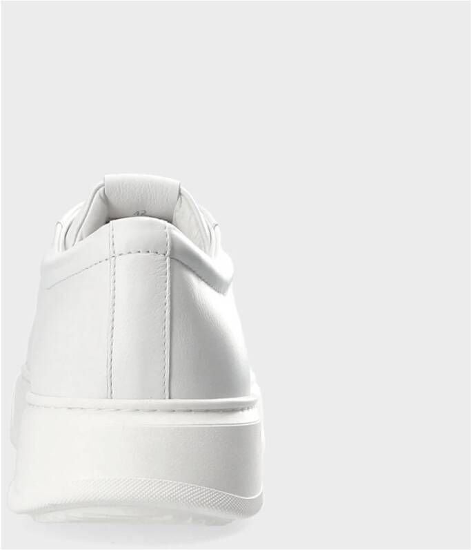 Copenhagen Studios Witte Leren Lage Sneakers White Heren