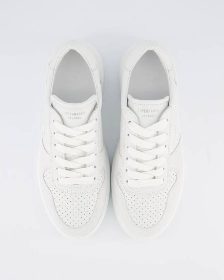 Copenhagen Studios Witte Sneaker voor Dames White Dames