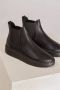 Copenhagen Studios Zwarte Leren Chelsea Boot met Verhoogde Zool Black Dames - Thumbnail 4