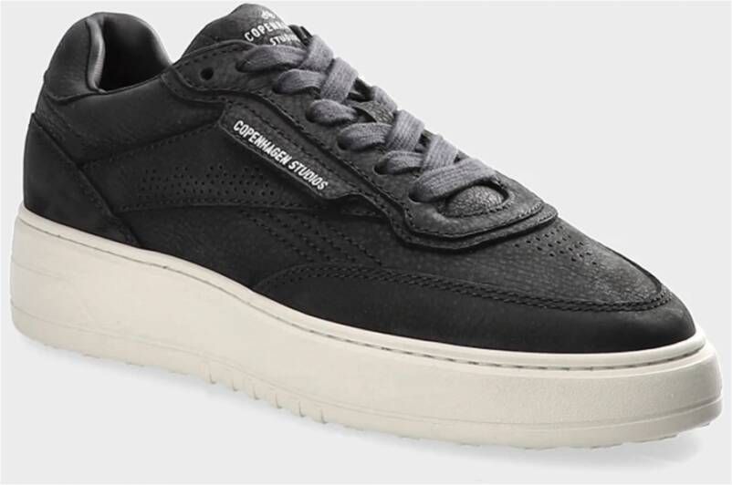 Copenhagen Studios Zwarte Retro Sneakers Black Dames