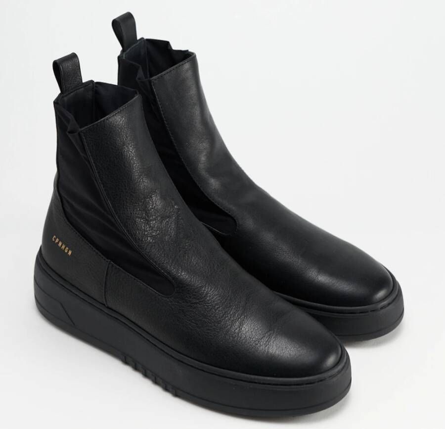 Copenhagen Studios Zwarte Sock-Style Sneaker Black Dames