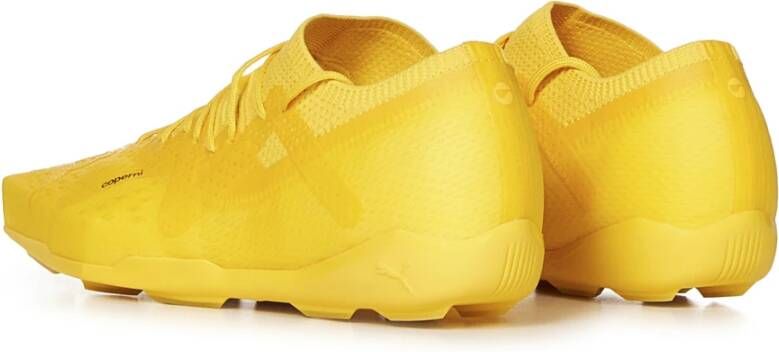 Coperni Gele Mesh Sneakers met Verstelbare Veters Yellow Dames