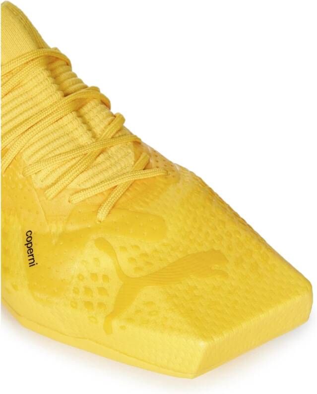 Coperni Gele Mesh Sneakers met Verstelbare Veters Yellow Dames