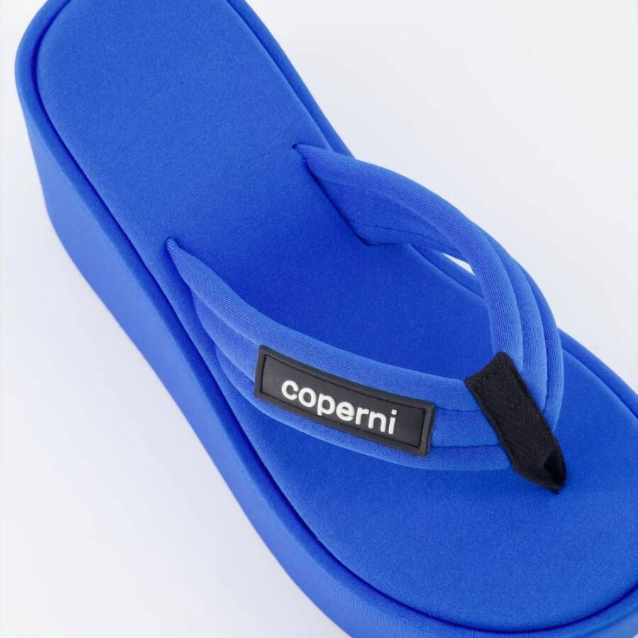 Coperni Plateau Sleehakken Blue Dames