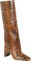 Coperni Slangenprint Bridge Boot Brown Dames - Thumbnail 2