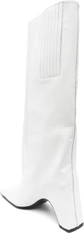 Coperni Witte Gloss Bridge Boot White Dames