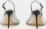 Coperni Zilver Folie UFO Hak Pumps Gray Dames - Thumbnail 3