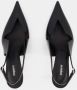 Coperni Zwarte Leren Stiletto Pumps met Uitsparing Black Dames - Thumbnail 4