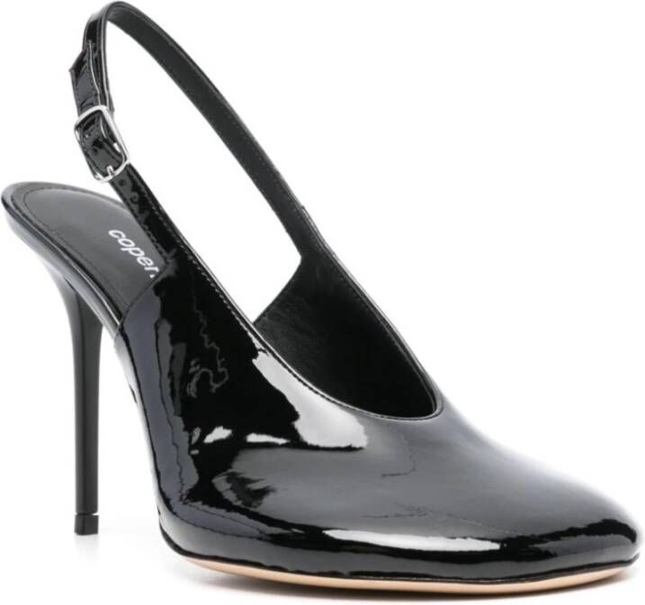 Coperni Zwarte Patent UFO Hak Schoenen Black Dames