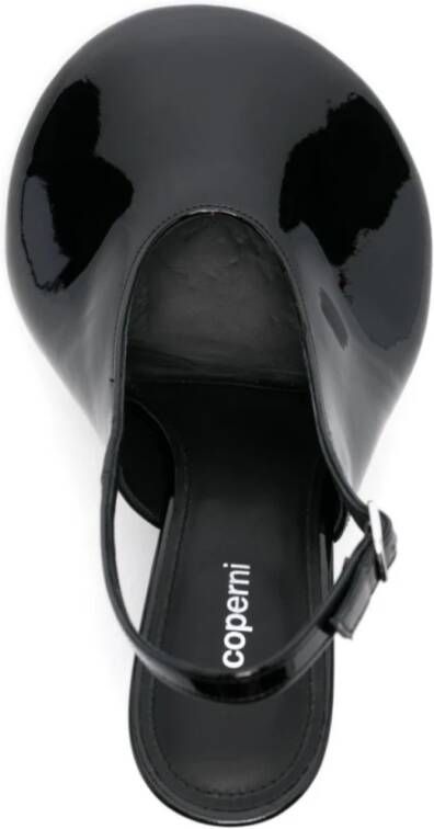 Coperni Zwarte Patent UFO Hak Schoenen Black Dames