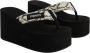 Coperni Zwarte sleehak sandalen met slangenmotief Black Dames - Thumbnail 3