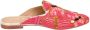 Coral Blue Textiel Dames Sandalen Pink Dames - Thumbnail 3