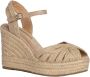 Corina Plateausandalen Beige Dames - Thumbnail 2