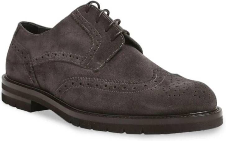 Corneliani Grijze Mocassins voor Mannen Aw24 Gray Heren