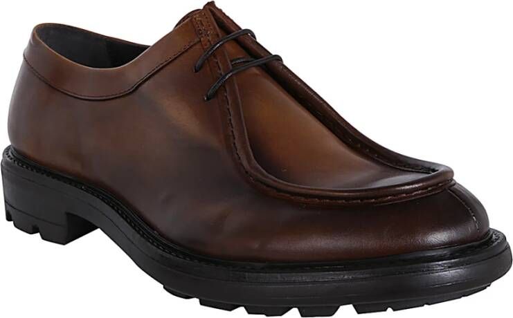 Corvari Cognac Rock Bottom Veterschoenen Brown Heren