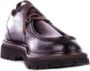 Corvari Ebony Platte Schoenen Leer Rubberen Zool Black Heren - Thumbnail 5