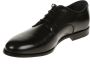 Corvari Elegante Leren Derby Schoenen met Veters Black Heren - Thumbnail 4