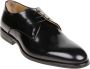 Corvari Premium Leren Derby Schoenen Black Heren - Thumbnail 2