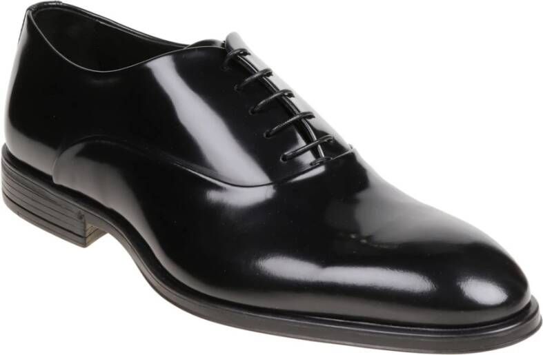 Corvari Leren Formele Schoenen Black Heren