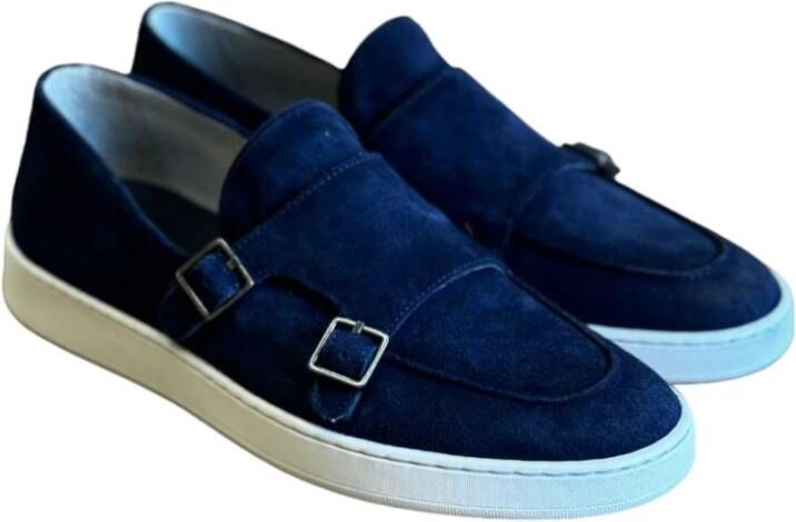 Corvari Leren Schoenen Blue Heren