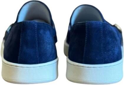 Corvari Leren Schoenen Blue Heren