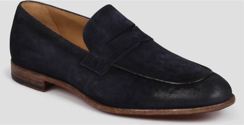 Corvari Loafers Blue Heren