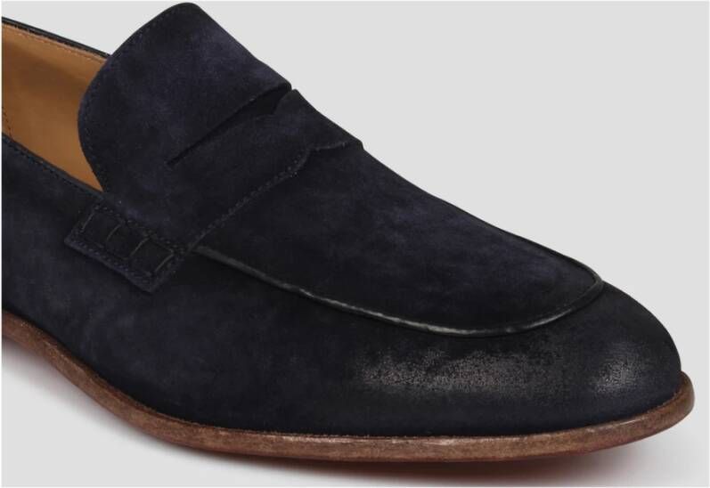 Corvari Loafers Blue Heren