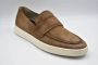 Corvari Stijlvolle Leren Schoenen Brown Heren - Thumbnail 2