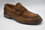 Corvari Stijlvolle Leren Schoenen Brown Heren - Thumbnail 2