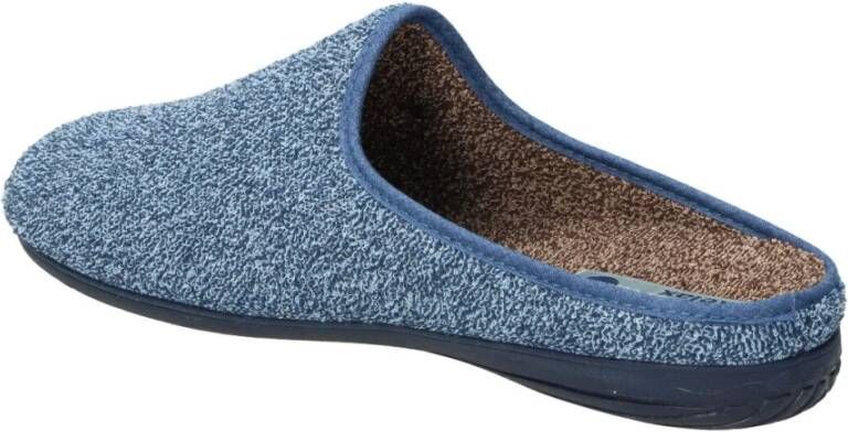 Cosdam Elegante Heren Pantoffels Blue Heren