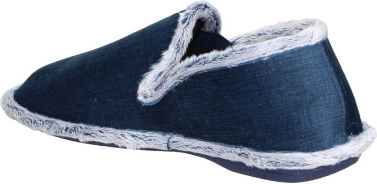 Cosdam Elegante Heren Pantoffels Blue Heren