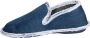 Cosdam Elegante Heren Pantoffels Blue Heren - Thumbnail 3