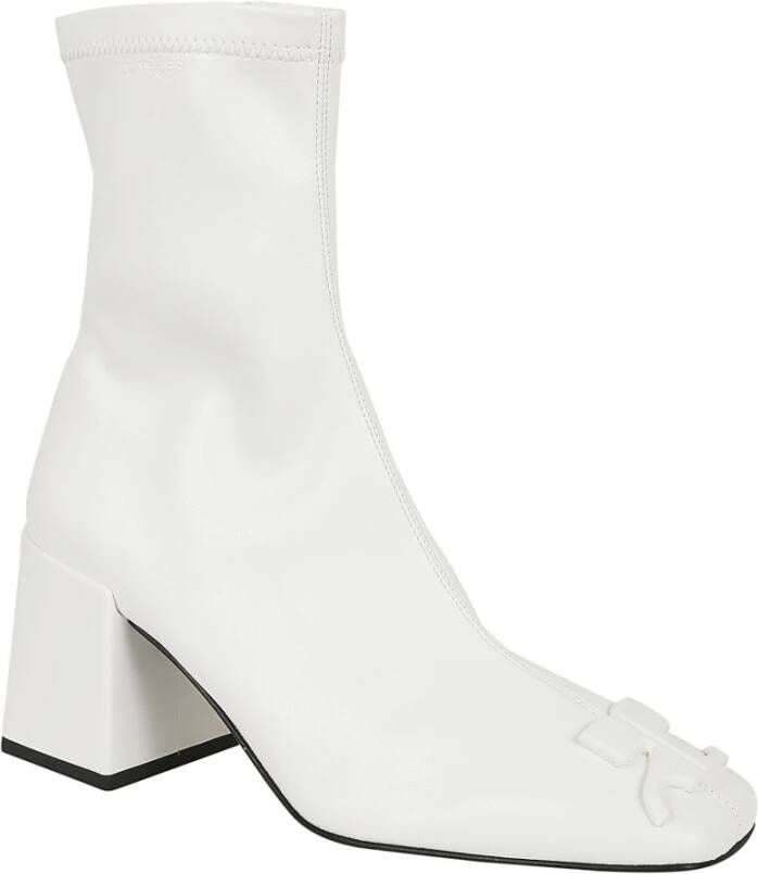 Courrèges Ankle Boots White Dames