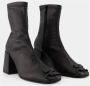 Courrèges Boots & laarzen Reedition Ankle Boots Synthetic Leather Black in zwart - Thumbnail 3