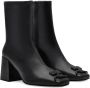 Courrèges Boots & laarzen Reedition Ankle Boots Synthetic Leather Black in zwart - Thumbnail 6