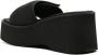 Courrèges Zwarte Logo Slipper Sandalen Black Dames - Thumbnail 2