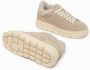 Crime London Beige Sneakers met Suède Bovenwerk Beige Dames - Thumbnail 4